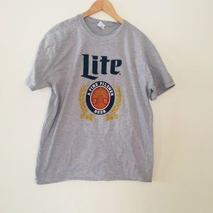 Gildan XL grey miller lite T-shirt